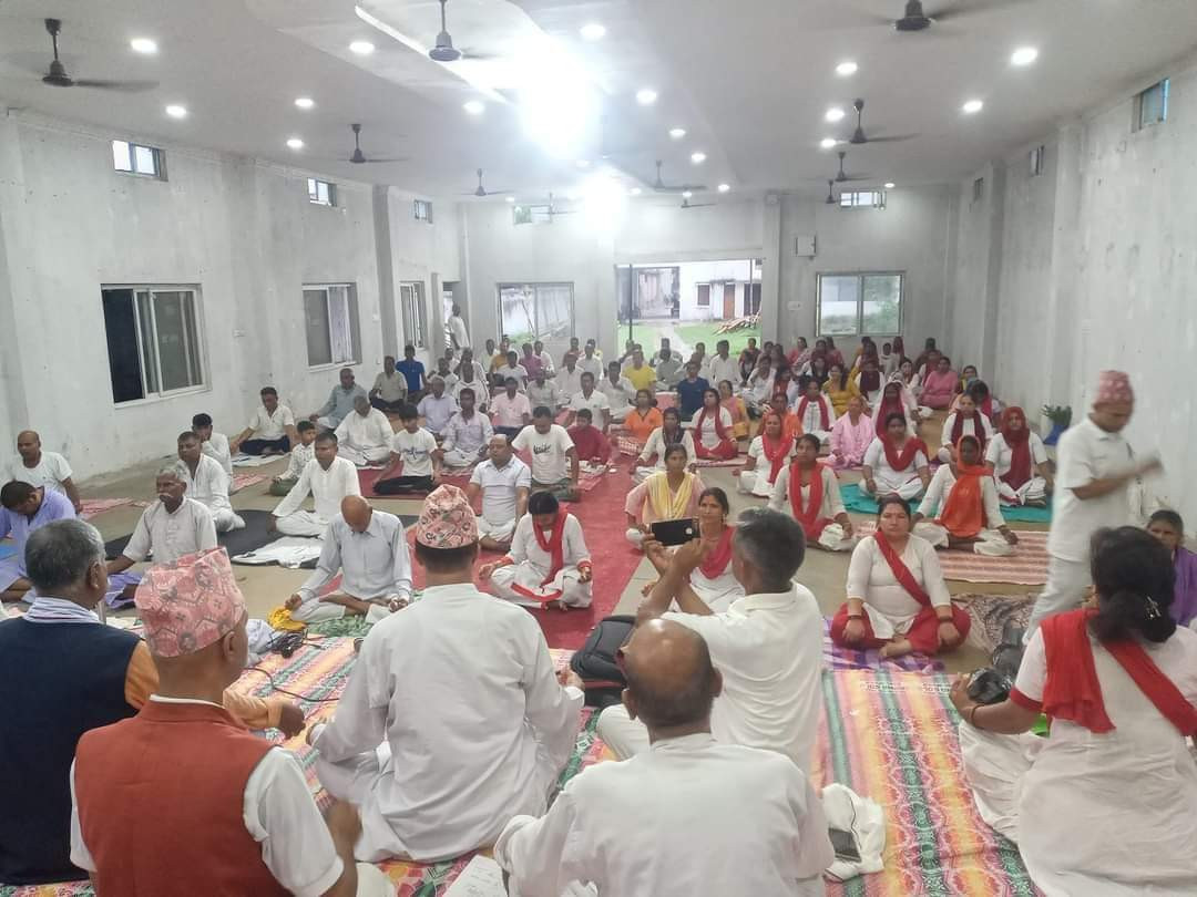 2080/03/06 गते ९ औ अन्तराष्ट्रिय योग दिवस प्रमुख जिल्ला अधिकारी सुनसरीका श्री हुमकला पाण्डे ज्यूको अध्यक्षमा र कोशी प्रदेश सभा सदस्य माननिय श्री रामप्रसाद मेहता ज्यूको प्रमुख अतिथ्यमा भव्य र सभ्य रूपले संचालन तथा समापन ।