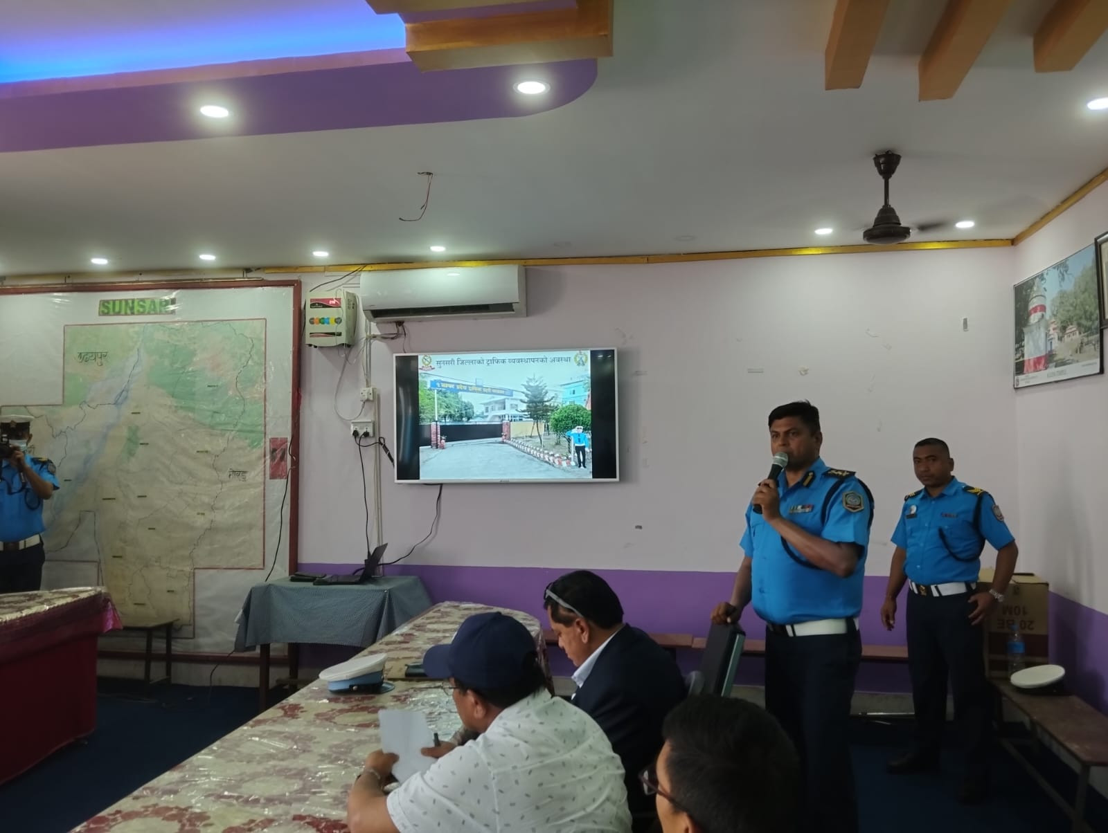 meeting of the committee formed to remove obstacles on the highway on date 2079-12-13