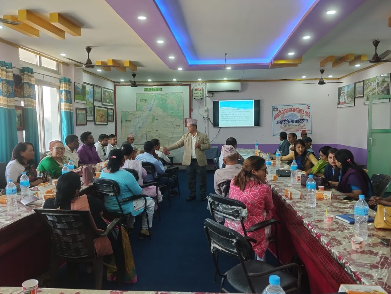 Interaction program related to judicial performance of half-judicial bodies.