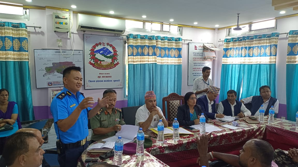 प्रमुख जिल्ला अधिकारीको अध्यक्षतामा कार्यालय प्रमुख तथा सञ्चारकर्मीसँगको समन्वय बैठक