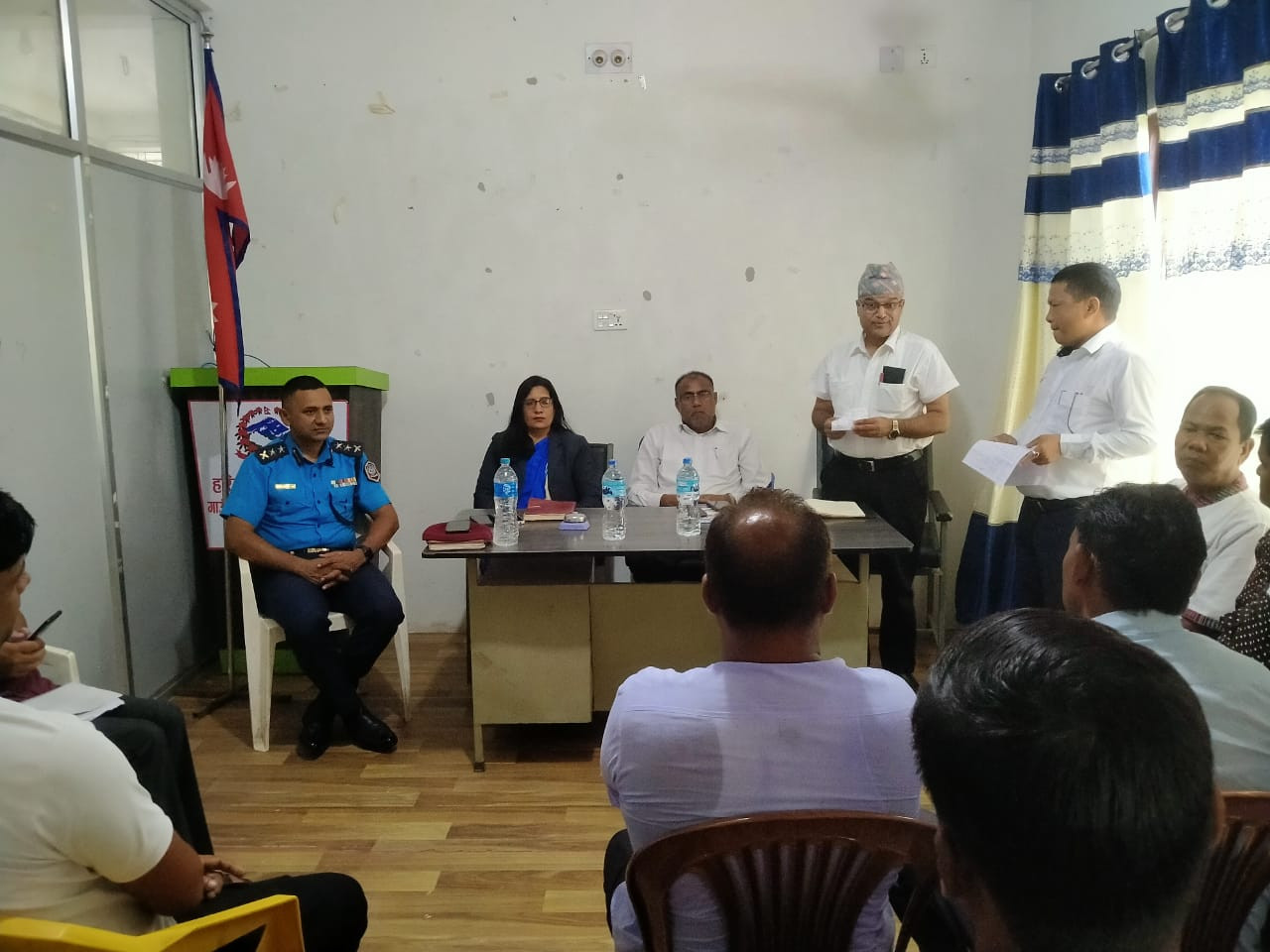 हरिनगर गाउँपालिकाका वडाअध्यक्षज्यूहरुलाई अनुशिक्षण कार्यक्रम