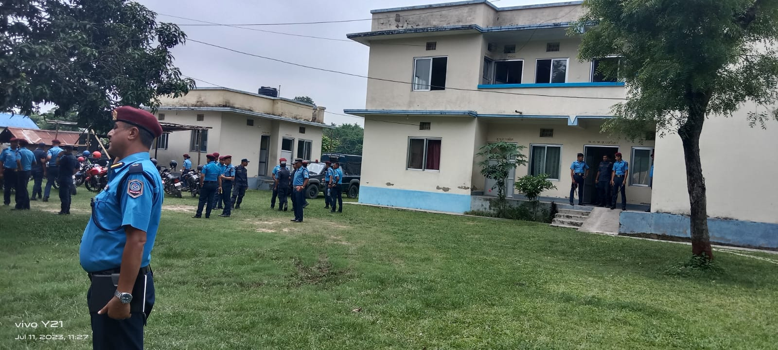 इलाका प्रहरी कार्यालय  हरिनगराको अनुगमन