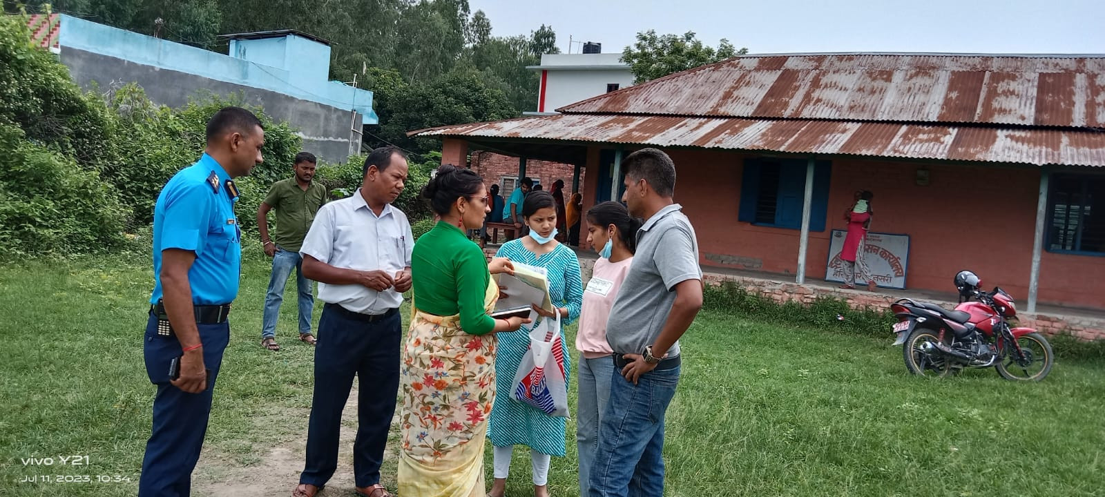 इलाका प्रशासन कार्यालय हरिनगराको अनुगमन