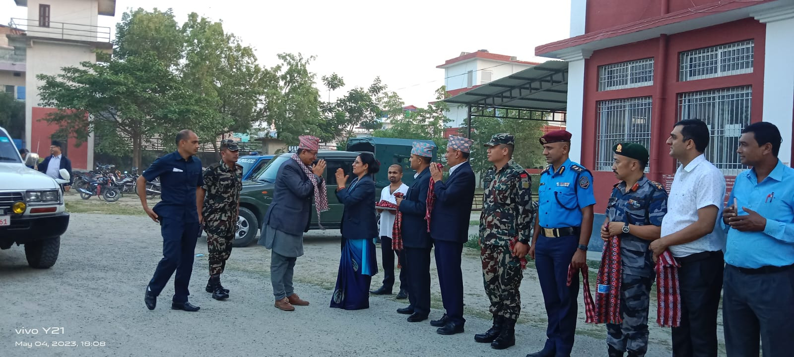 A co-ordination meeting was held in the presence of officials from government and public offices in the district under the chief hospitality of Hon'ble Ashok Kumar Rai, Minister of Education, Science and Technology.